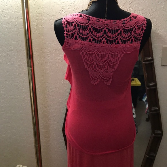 Vintage Knit Ruffle & Crochet Top & Skirt - Picture 2 of 5